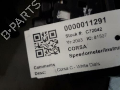 Instrumentenkombination VAUXHALL CORSA Mk II (C) (X01) 1.2 16V (F08, F68) | BP29645873C47