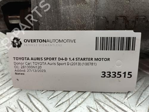 Starter TOYOTA AURIS (_E18_) 1.4 D-4D (NDE180_, NDE180R) | BP29655706M8 