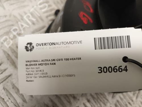 Heater blower motor VAUXHALL ASTRA Mk V (H) Sport Hatch (A04) 1.9 CDTi (L08) | BP29653127M62 