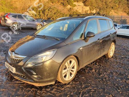 Rear left seatbelt VAUXHALL ZAFIRA Mk III (P12) 1.4 (75) | BP29650246I29 