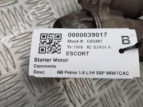 Starter FORD ESCORT VI (GAL, AAL, ABL) 1.6 16V | BP29646596M8 