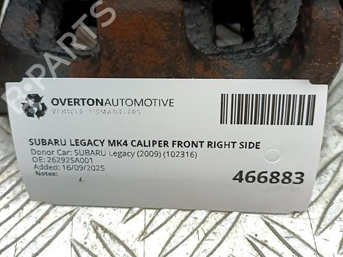 Right front brake caliper SUBARU LEGACY IV (BL) 2.0 D AWD (BLD) | BP29685275M104 