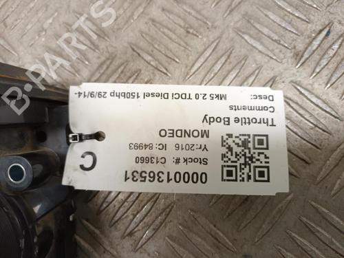 Throttle body FORD MONDEO V Turnier (CF) 2.0 TDCi | BP29648976M82 