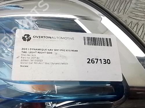 Right taillight RENAULT ZOE (BFM_) ZOE | BP29652757C35  - Image 7