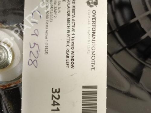 Rudehejsemekanisme venstre bagtil FORD FIESTA VI (CB1, CCN) 1.6 Ti | BP29654790C24 