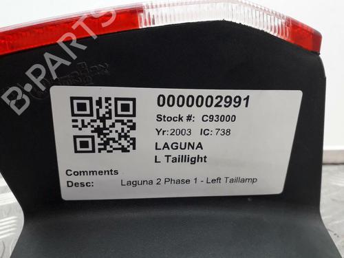 Venstre baglygte RENAULT LAGUNA II (BG0/1_) 1.8 16V (BG0B, BG0C, BG0J, BG0M, BG0V) | BP29645357C34