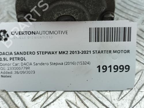 Starter DACIA SANDERO II TCe 90 (B8M1, B8MA, B8AC) | BP29650038M8 