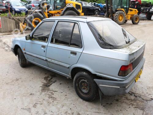 Front right door window PEUGEOT 309 II (3C, 3A) 1.4 | BP29669533C19 