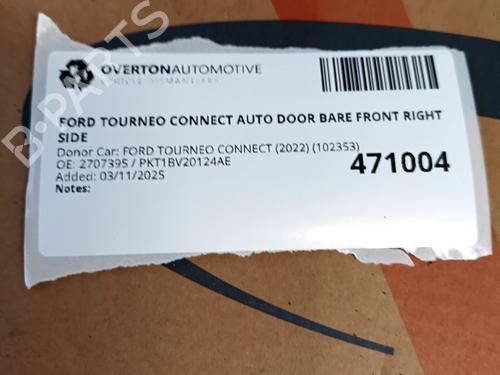Right front door FORD TOURNEO CONNECT / GRAND TOURNEO CONNECT V408 MPV 1.5 EcoBlue | BP30117968C3