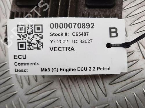 Engine control unit (ECU) VAUXHALL VECTRA (B) Estate (J96) 2.2 i 16V (F35) | BP29647694M57