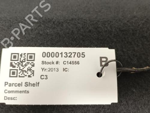 Rear parcel shelf CITROËN C3 II (SC_) 1.6 VTi 120 | BP29648846C85