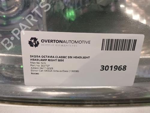 Lyskaster høyre SKODA OCTAVIA I (1U2) 1.9 SDI | BP29653213C29