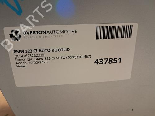 Tailgate BMW 3 Convertible (E46) 323 Ci | BP29670930C6 