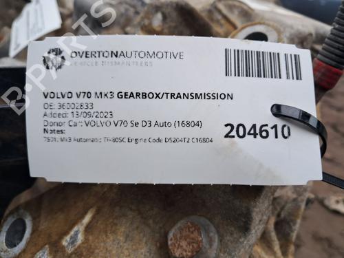 Gearbox VOLVO V70 III (135) D3 / D4 | BP29650317M3 