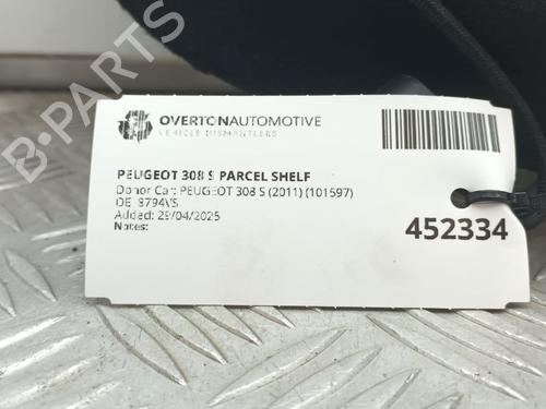 Rear parcel shelf PEUGEOT 308 I (4A_, 4C_) 1.6 BioFlex | BP29678008C85 