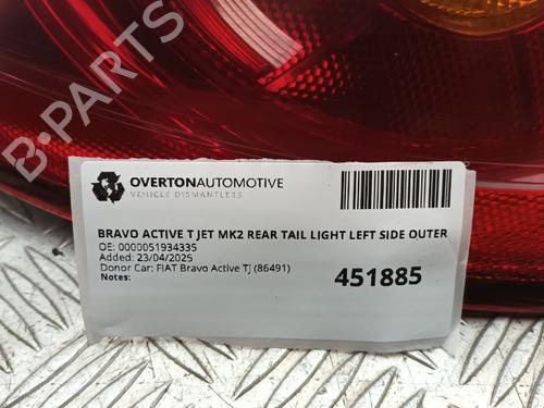 Left taillight FIAT BRAVO II (198_) 1.4 T-Jet (198AXF1B) | BP29677749C34 