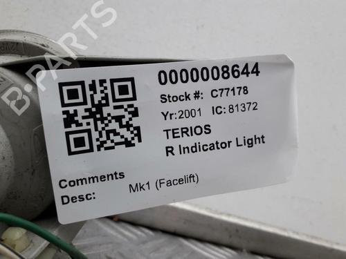 Blinker vorne rechts DAIHATSU TERIOS (J1_) 1.3 4WD (J102) | BP29645801C33 