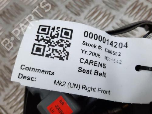 Front right seatbelt KIA CARENS III MPV (UN) 2.0 CRDi 140 | BP29646189I25 