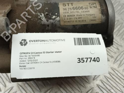 Starter CITROËN C4 CACTUS 1.6 BlueHDi 100 | BP29657928M8 