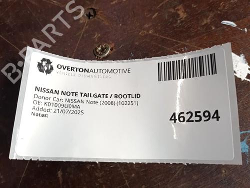 Tailgate NISSAN MICRA III (K12) 1.2 16V | BP29682633C6