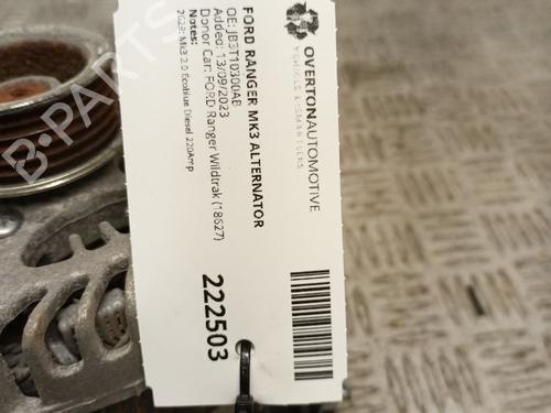 Alternator FORD RANGER (TKE) 2.0 EcoBlue 4x4 | BP29650917M7 