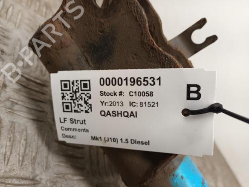 Left front suspension arm NISSAN QASHQAI I (J10, NJ10) 1.5 dCi | BP29650147M12 