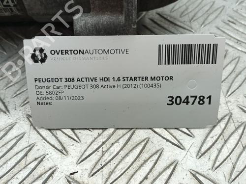 Starter PEUGEOT 308 I (4A_, 4C_) 1.6 HDi | BP29653507M8 