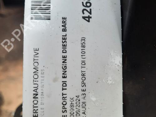 Engine AUDI A3 (8P1) 1.6 E-Power | BP29666918M1