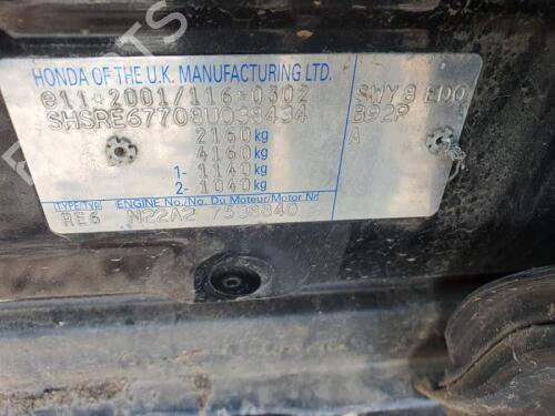 Gearbox HONDA CR-V III (RE_) 2.2 i-CTDi 4WD (RE6) | BP29650901M3