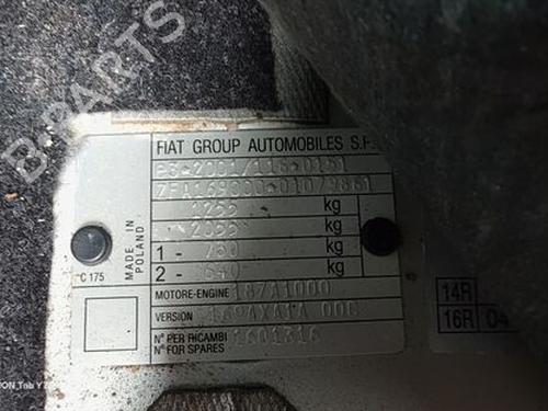Rear bumper reinforcement FIAT PANDA (169_) 1.1 (169.AXA1A) | BP29664986C73 