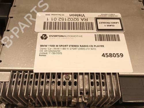 Radio BMW 1 (E81) 118 d | BP29680123E6