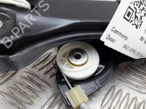 Front right window mechanism TOYOTA YARIS (_P9_) 1.0 VVT-i (KSP90_, KSP90R) | BP29646085C23