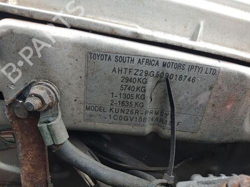 Left rear shock absorber TOYOTA HILUX VII Platform/Chassis (_N1_, _N2_) 3.0 D 4WD (KUN26) | BP29665377M18 