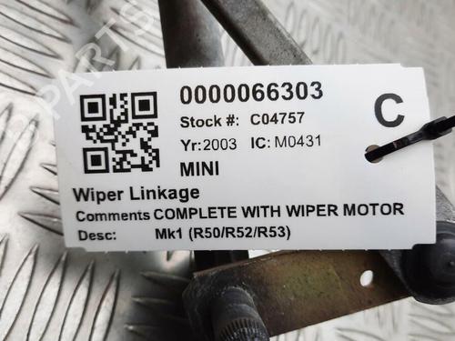Front wipers mechanism MINI MINI (R50, R53) One | BP29647389C83 