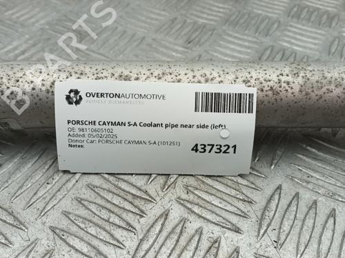 Pipe PORSCHE CAYMAN (981) 2.7 | BP29670840M125