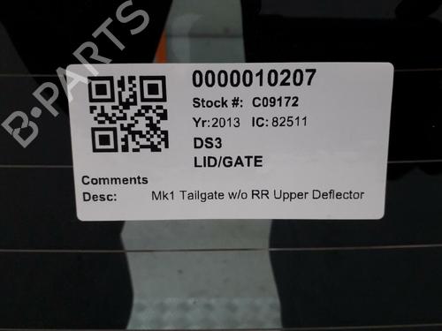 Tailgate CITROËN DS3 (SA_) 1.6 Racing | BP29646005C6