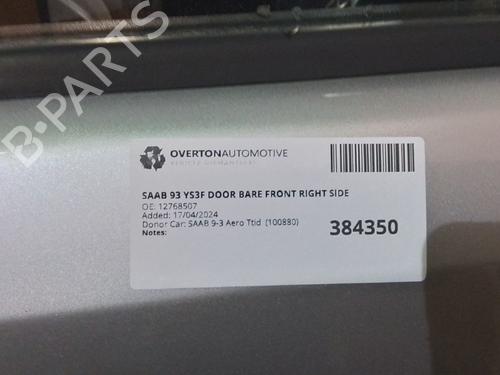 Right front door SAAB 9-3 Estate (E50) 1.9 TTiD | BP29659916C3 