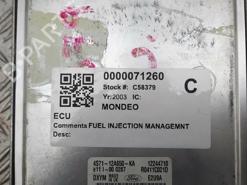 Engine control unit (ECU) FORD MONDEO III Saloon (B4Y) 2.0 16V TDDi / TDCi | BP29647555M57 
