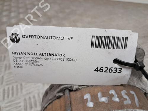 Alternator NISSAN MICRA III (K12) 1.2 16V | BP29682662M7 