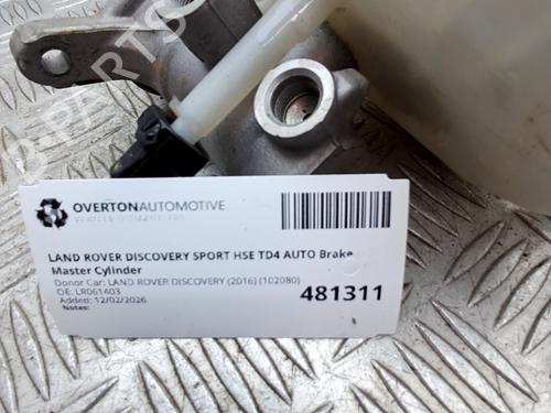 Brake master cylinder LAND ROVER DISCOVERY SPORT (L550) 2.0 D 4x4 | BP32254742M77 