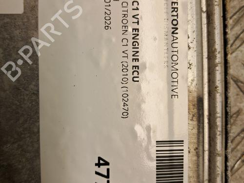 Engine control unit (ECU) CITROËN C1 (PM_, PN_) 1.0 | BP31962916M57 - Image 4