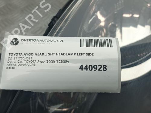 Scheinwerfer links TOYOTA AYGO (_B1_) 1.0 (KGB10_, KGB10R) | BP29672649C28 