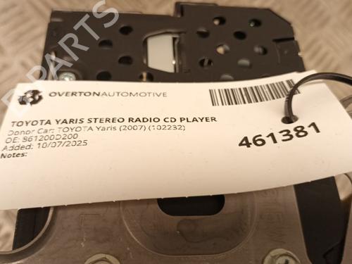 Radio TOYOTA YARIS (_P9_) 1.0 VVT-i (KSP90_, KSP90R) | BP29681796E6 