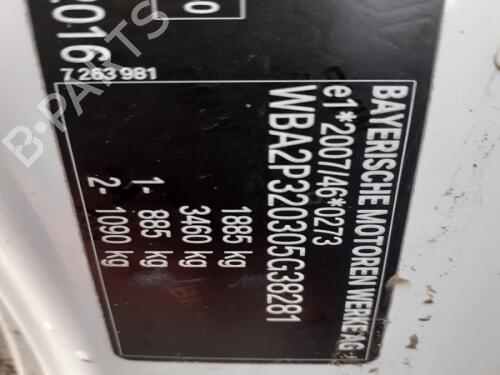 Rear right seatbelt BMW 1 (F20) 116 d | BP29648418I28 