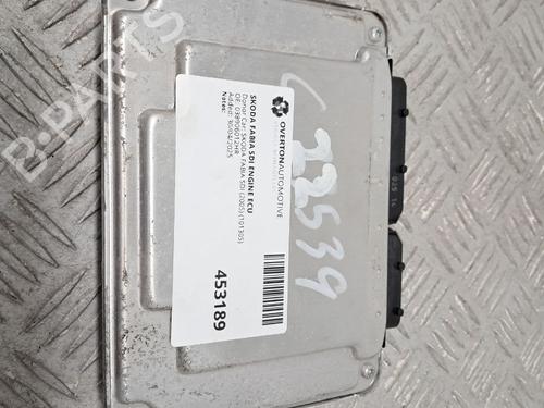 Motorstyringsenhed SKODA FABIA I (6Y2) 1.4 16V (100 hp) 29678581