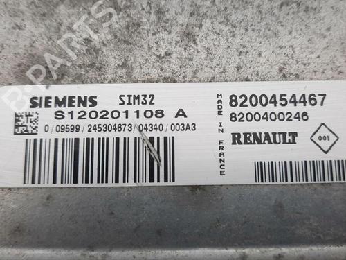 Engine control unit (ECU) RENAULT CLIO II (BB_, CB_) 1.2 16V (BB05, BB0W, BB11, BB27, BB2T, BB2U, BB2V, CB05,... | BP29647632M57 