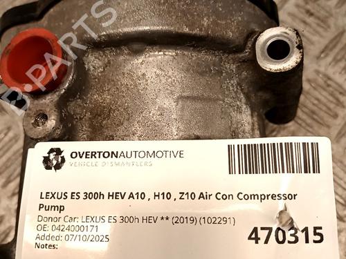 AC compressor LEXUS ES (_Z10_, _A10_, _H10_) 300h (AXZH10, AXZH11) | BP29687347M34 