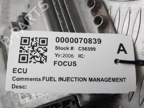 Engine control unit (ECU) FORD FOCUS II (DA_, HCP, DP) 1.6 TDCi | BP29647691M57