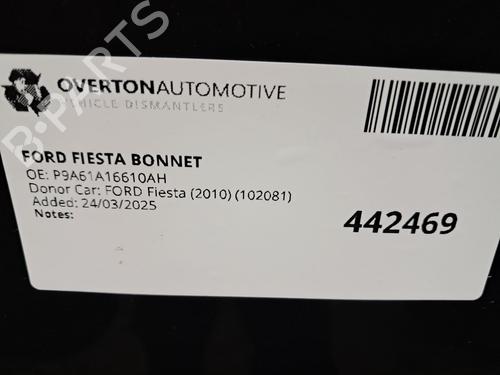 Hood FORD FIESTA VI (CB1, CCN) 1.25 | BP29673161C1 