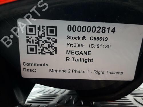 Højre baglygte RENAULT MEGANE II Estate (KM0/1_) 1.9 dCi (KMRG, KM1G, KM0G, KM2C) | BP29645322C35 